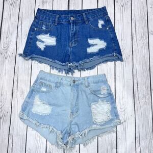 Shein Jean Shorts Bundle Size 28